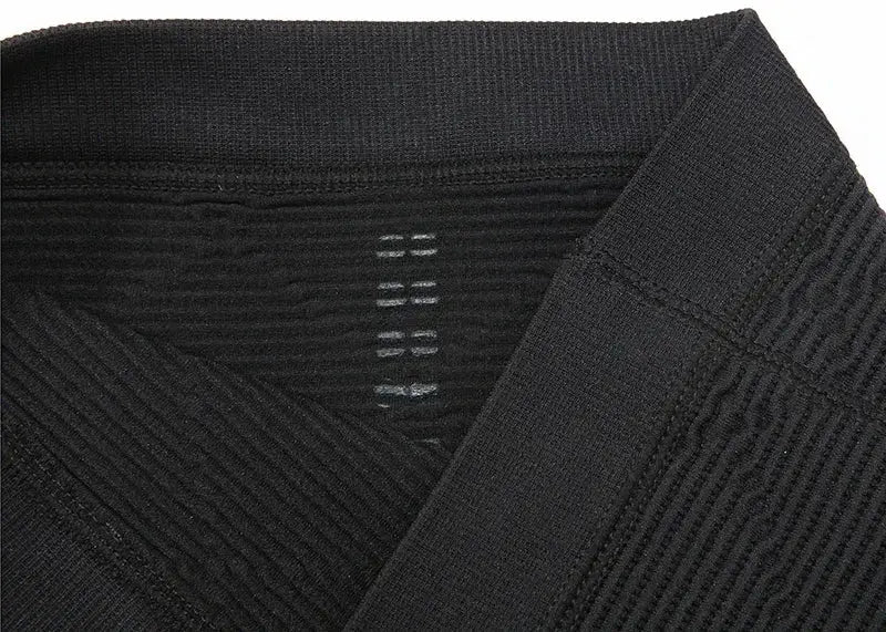 Simples Market black men's body shaper waist cincher belt with ribbed compression panels