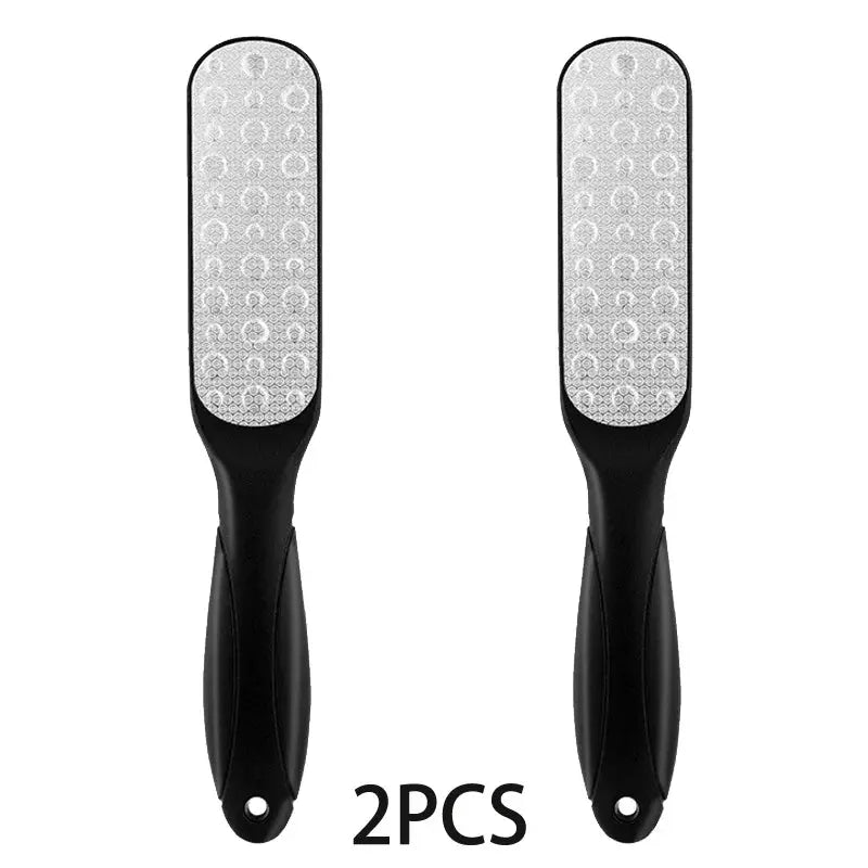 Ouriner 304 Stainless Steel Foot File Double Sided Callus Remover For Dead Skin Professional Pedicure Tool