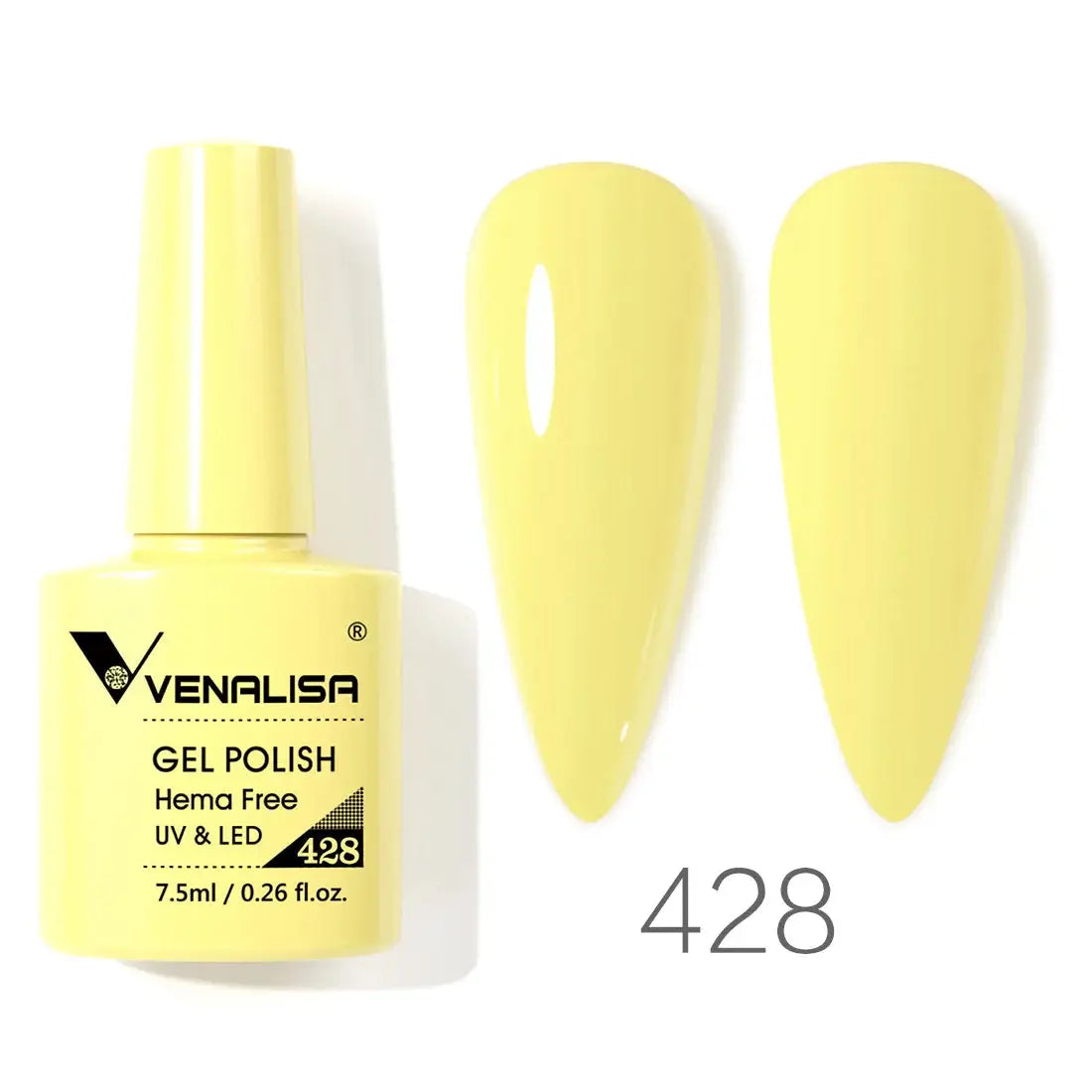 Venalisa 7 5ml Gel Nail Polish Kit 60 Colors Hema Free Milky White Jelly Soak Off UV LED Varnish Full Coverage