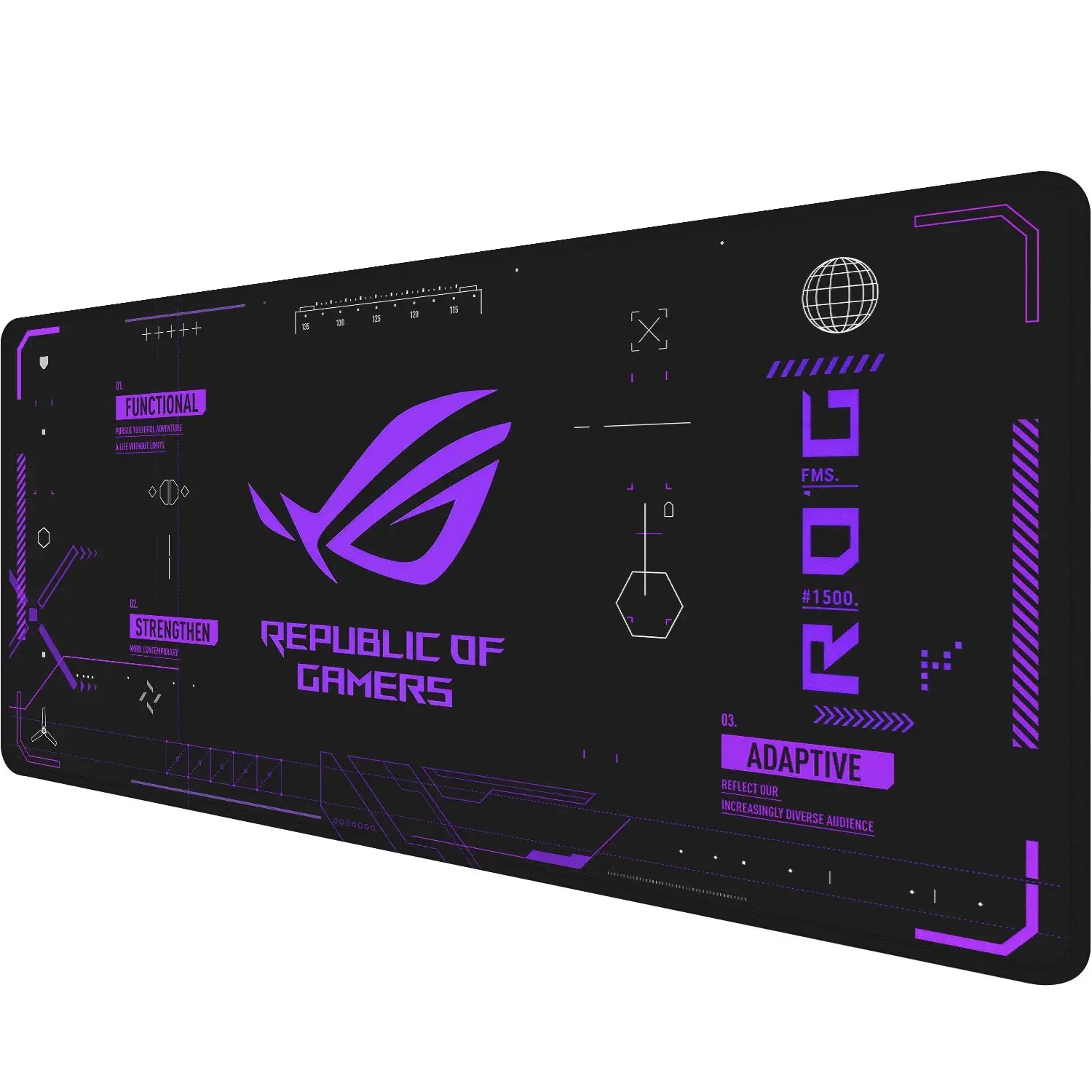 Dapesuom XXL Extended Gaming Mat for PC and Keyboard Large Mouse Pad Non Slip Surface Ultra Smooth Fabric