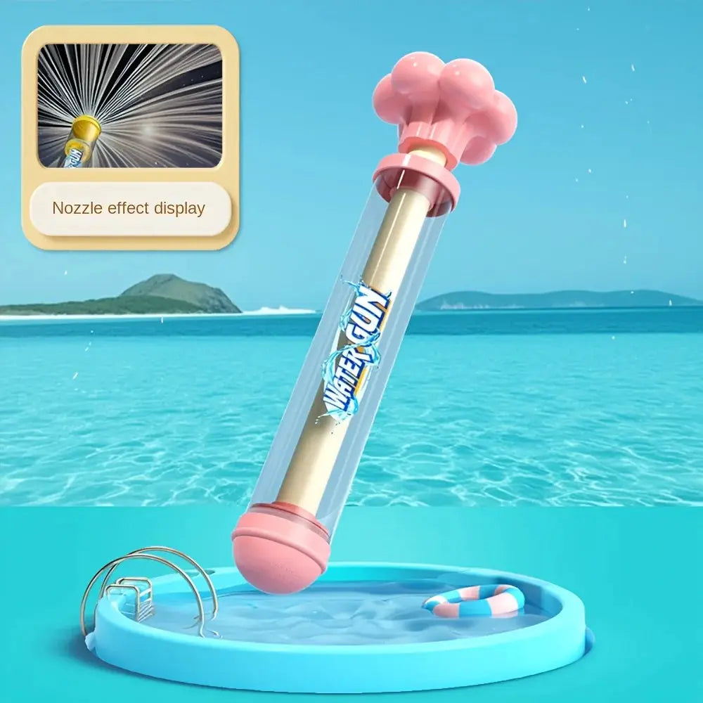 Pusher Type Fun Fireworks Water Jet Spray Toy For Kids 8 And Up ABS Plastic Water Sprayer Outdoor Play