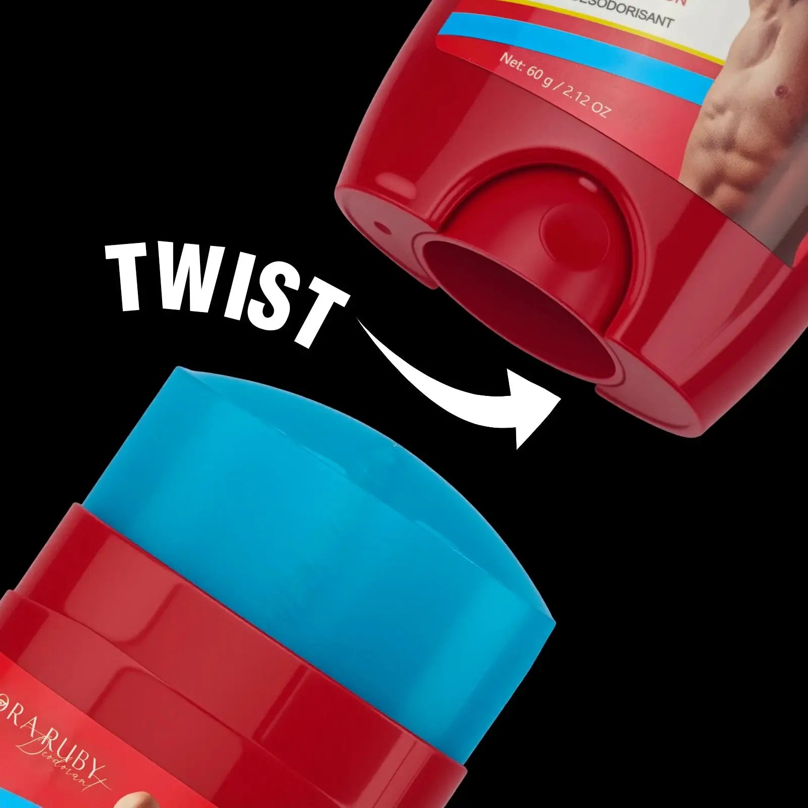 Old Spice Sandalwood Deodorant for Men by Simples Market, aluminum-free and portable