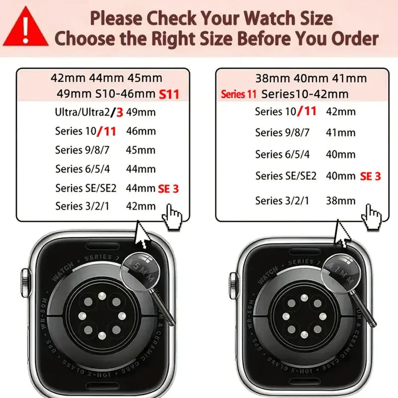 Genuine Leather Strap for Apple watch band 11 46mm 42mm 44mm 40mm 45mm 41mm bracelet iWatch series 10 9 8 7 SE3 ultra 3 2 49mm