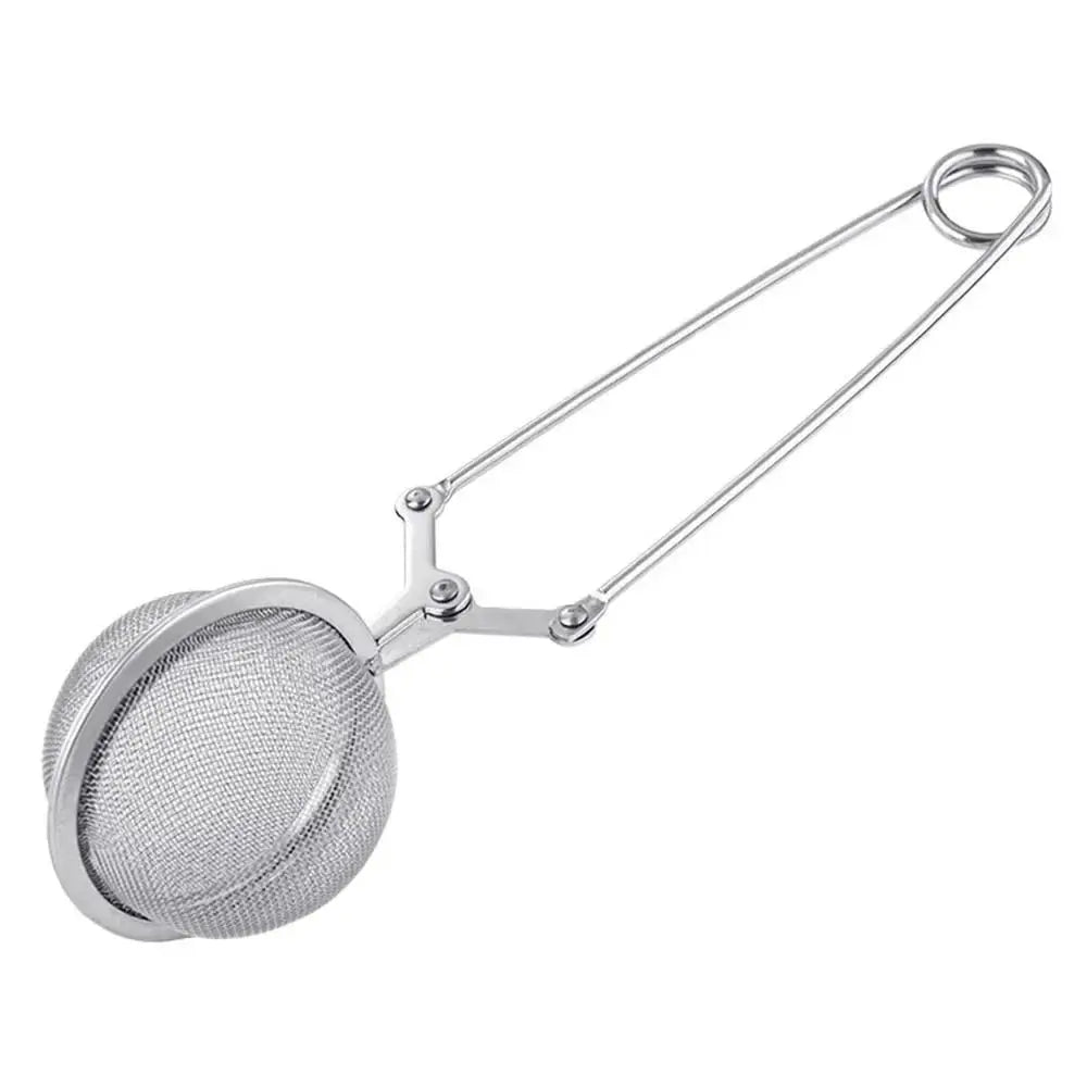 Stainless Steel Spoon Tea Ball Infuser With Handle Mesh Filter For Loose Leaf Tea And Herbs