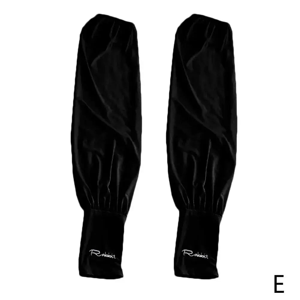 Summer Ice Silk Arm Sleeves for Women UV Protection Long Length Breathable Driving Sun Shield