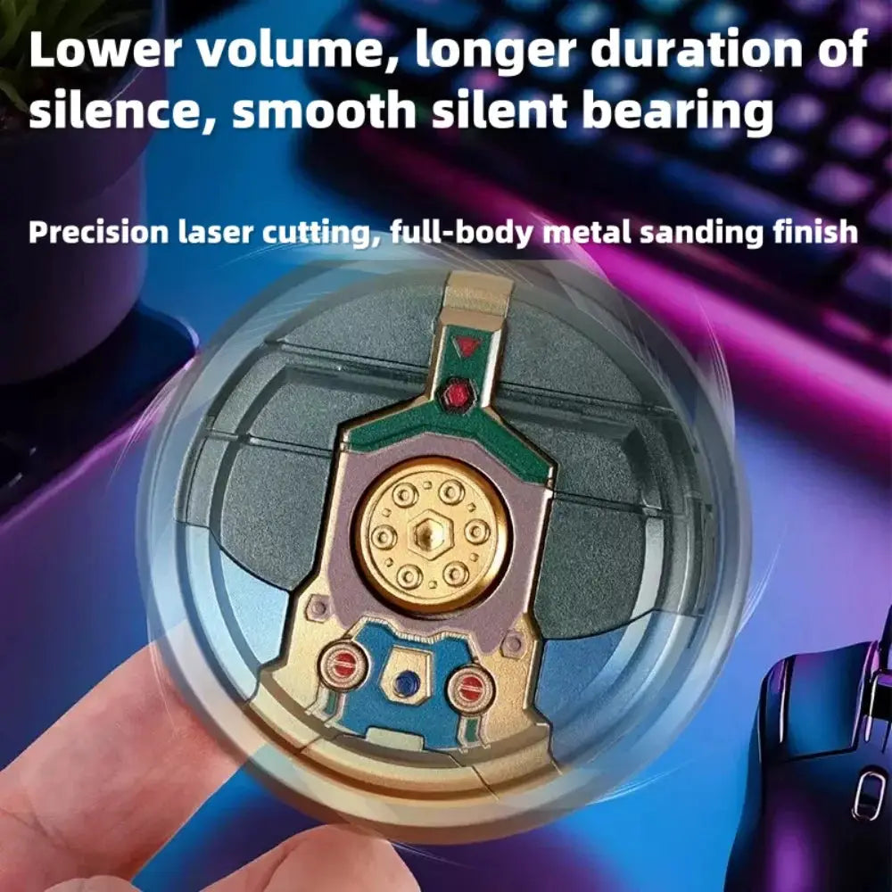 New 360 Rotating Ball Deformation Robot Fingertip Gyro Toy For Stress Relief Decompression Adults And Kids Gift