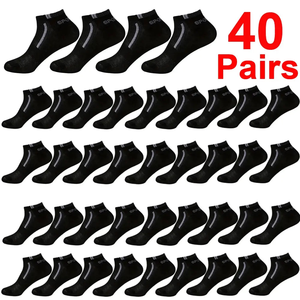 Mens Anti Slip Ankle Boat Socks Five Pairs For Business And Sports Breathable Sweat Resistant Odor Resistant Comfortable