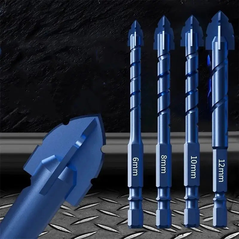 High Hardness Eccentric Drill Bit Glass Tile Ceramic Wood 6mm 8mm 10mm 12mm Precision Cutting Tool