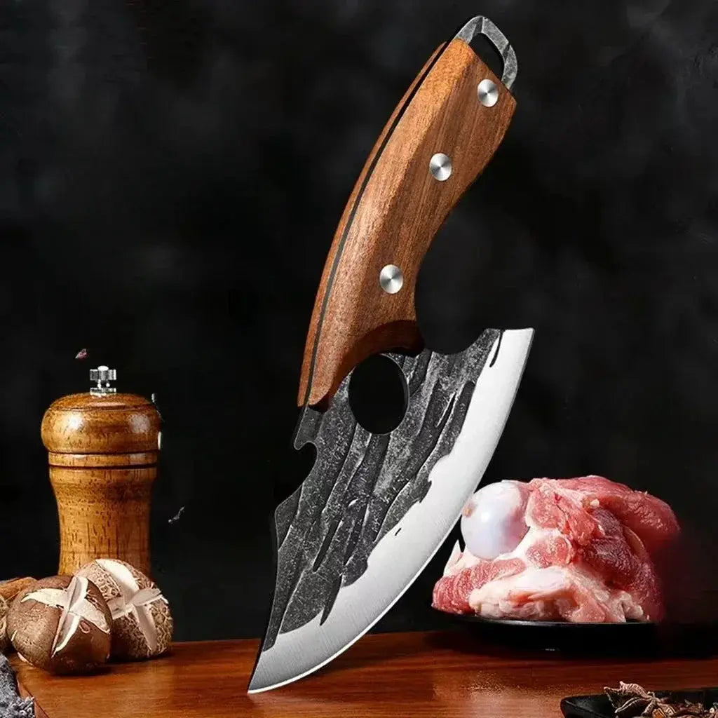 Outdoor Boning Knife Hand Forged For Butchery Premium Meat Cutting Tool For Professional Slaughter And Meat Selling