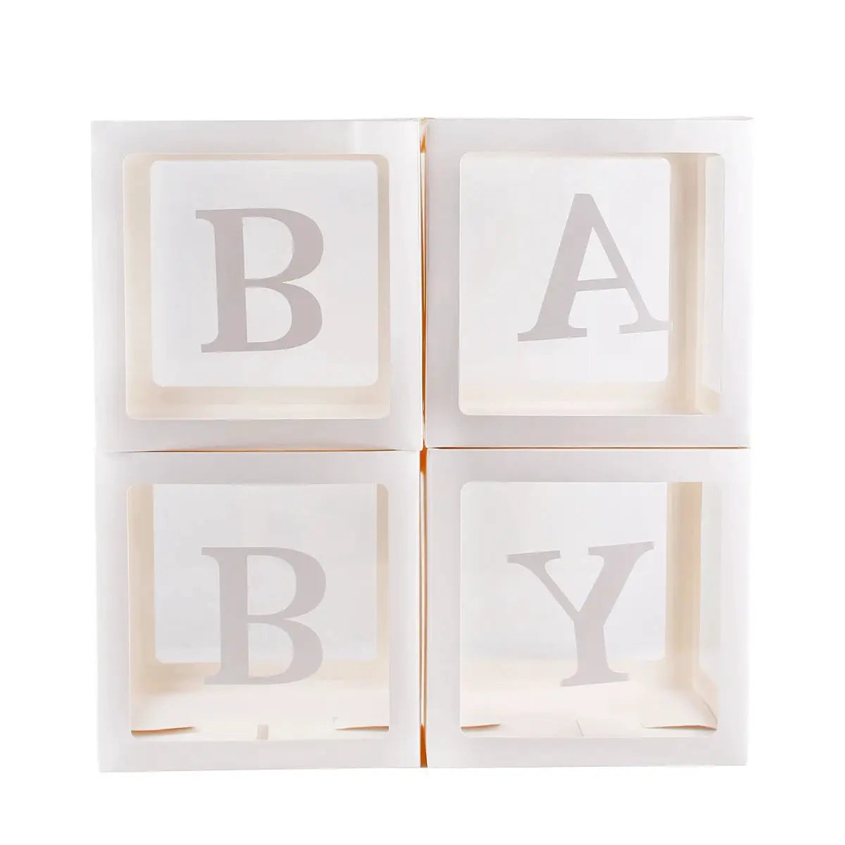Baby Balloon Box For Baby Shower First Birthday Gender Reveal Boy Or Girl Kids Party Decoration