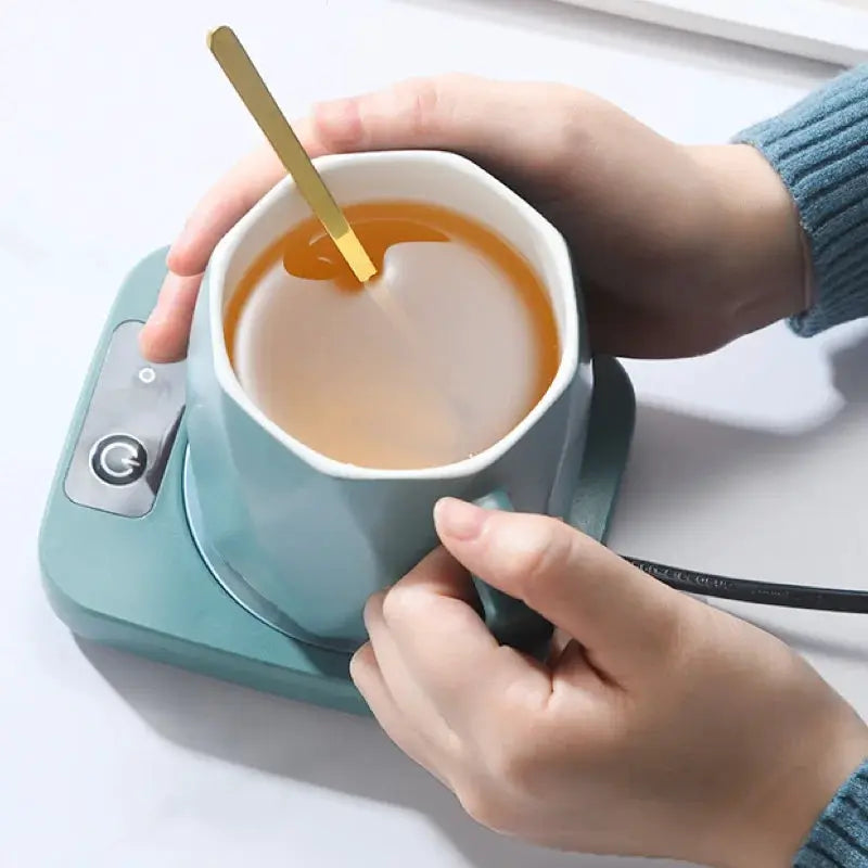 Electric Mug Warmer Thermostatic Coaster Low Power Beverage Heater