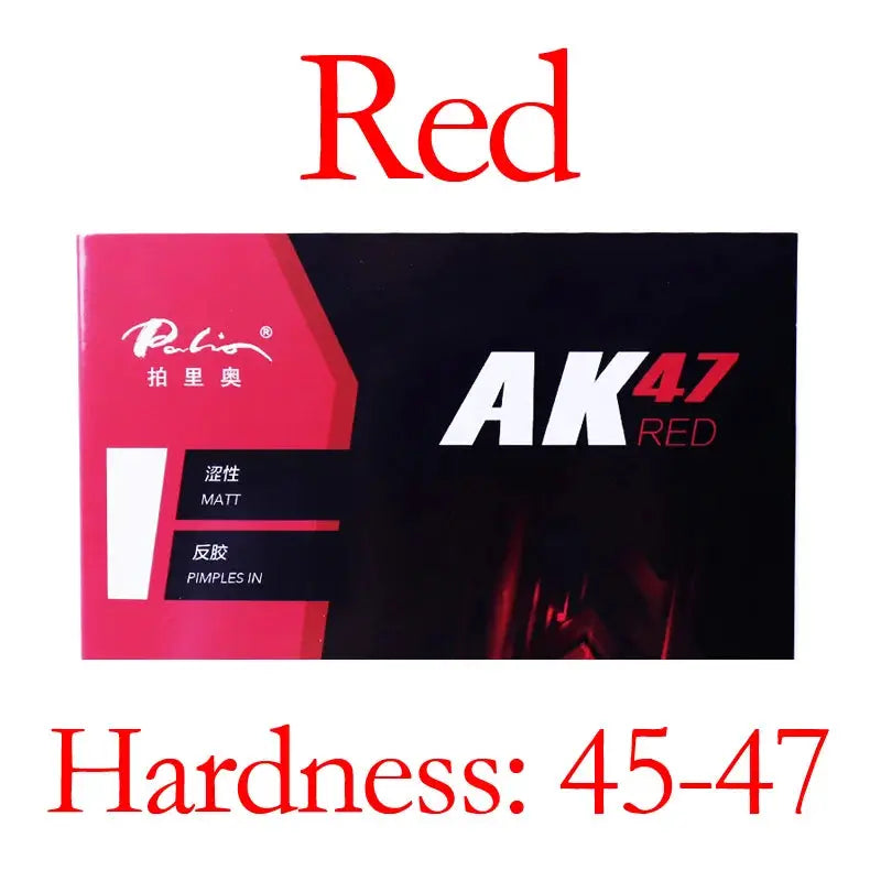 Original Palio AK47 Table Tennis Rubber Offensive Spin Attack Ping Pong Sponge Red Blue Yellow