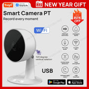 Tuya Smart 1080p WiFi Security Camera With 2 Way Audio Real Time Alerts Motion Tracking For Baby And Pet