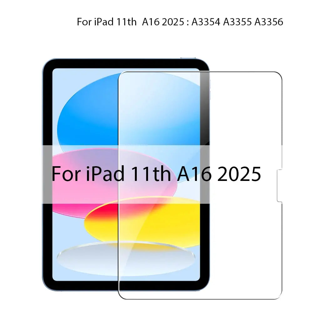 NovaShield Tempered Glass Screen Protector for iPad Pro Air Mini 11 12.9 10.2 Models Ultra Clear and Scratch Resistant