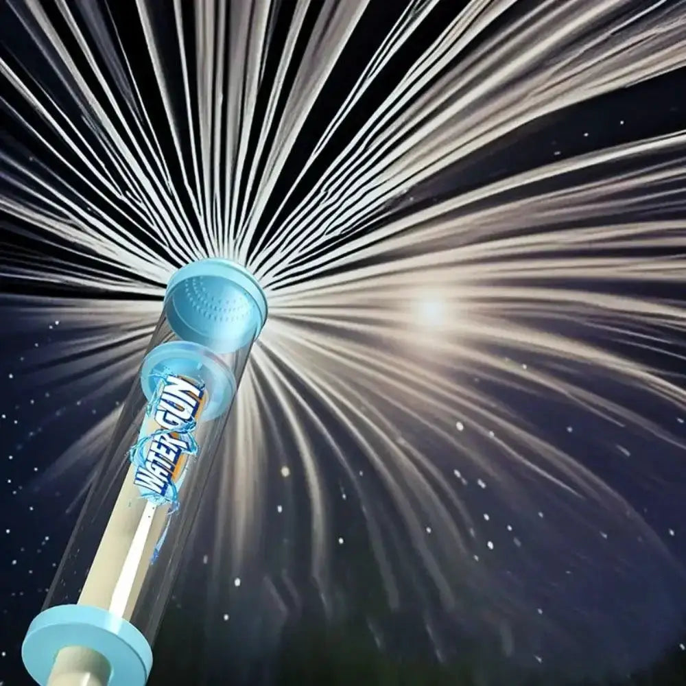 Pusher Type Fun Fireworks Water Jet Spray Toy For Kids 8 And Up ABS Plastic Water Sprayer Outdoor Play