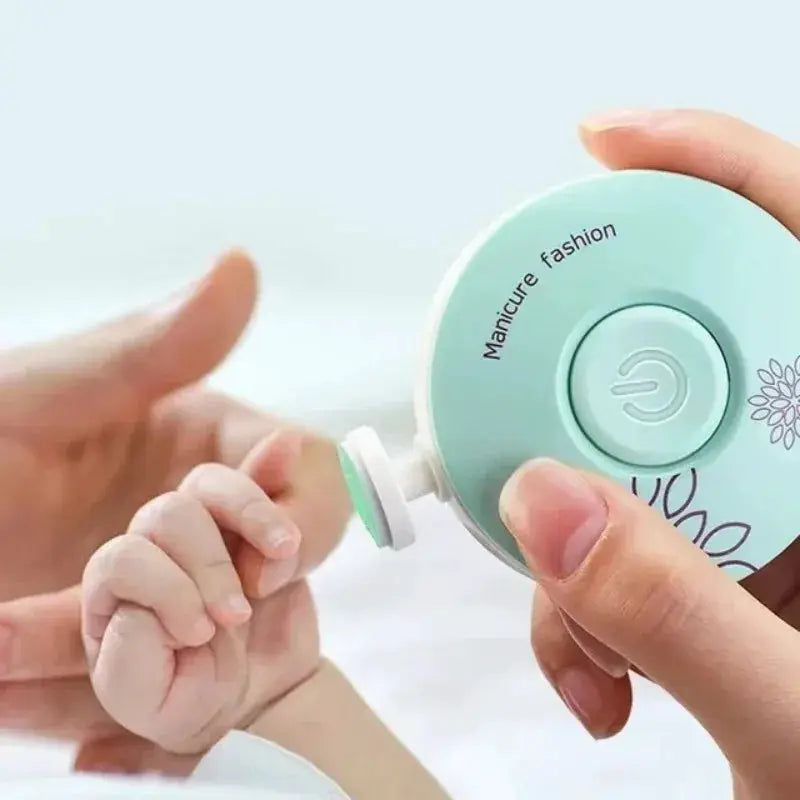 Baby Electric Nail Clippers Kit for Newborns and Toddlers Baby Manicure Scissors Gentle Nail Grooming Tools