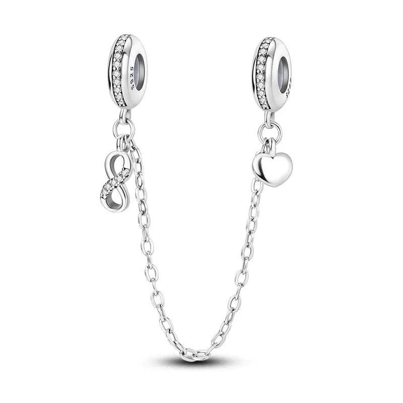 Original 925 Silver Charms Beads For Pendant Charm Bracelet Dangle For Women DIY Fine Jewelry Making Hot Sale