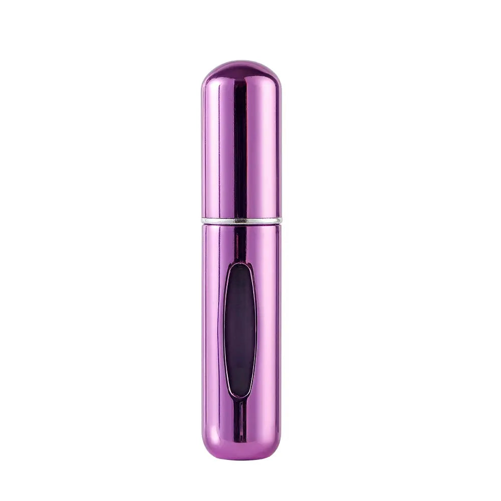 Portable Mini Travel Refillable Perfume Bottle Aluminum Case For On The Go High End Sample Size