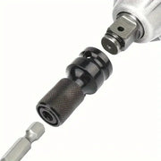 Half Inch Square Drive To Quarter Inch Hex Ratchet Sleeve Adapter For Impact Wrench Quick Release Tool