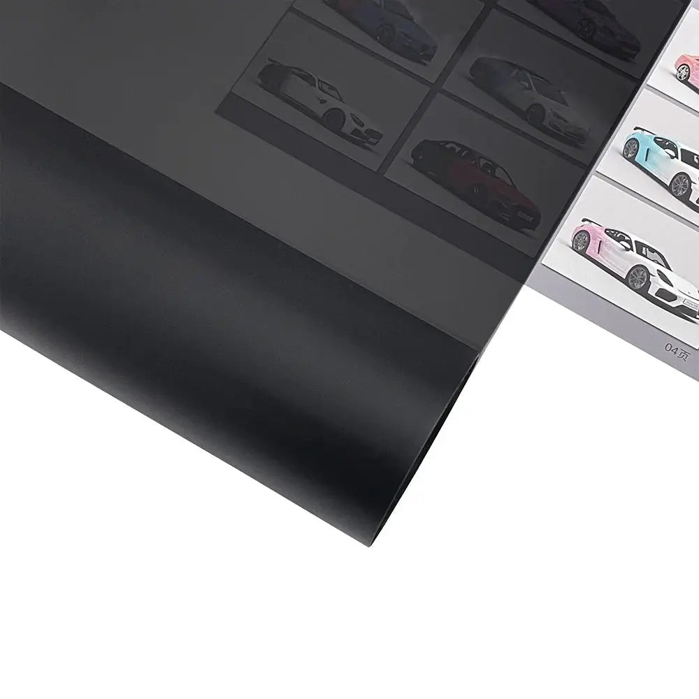 30x200 Cm Car Headlight Tint And Taillight Waterproof Sticker Self Adhesive Vinyl Film Fog Lights Smoke Black