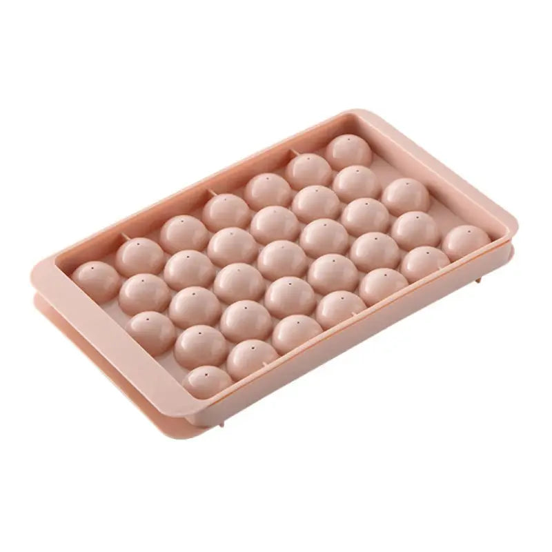 33 Ice Ball Molds for Whiskey Ice Balls and Lollipops PP Ice Cube Tray for Frozen Treats Cocktails and Coffee