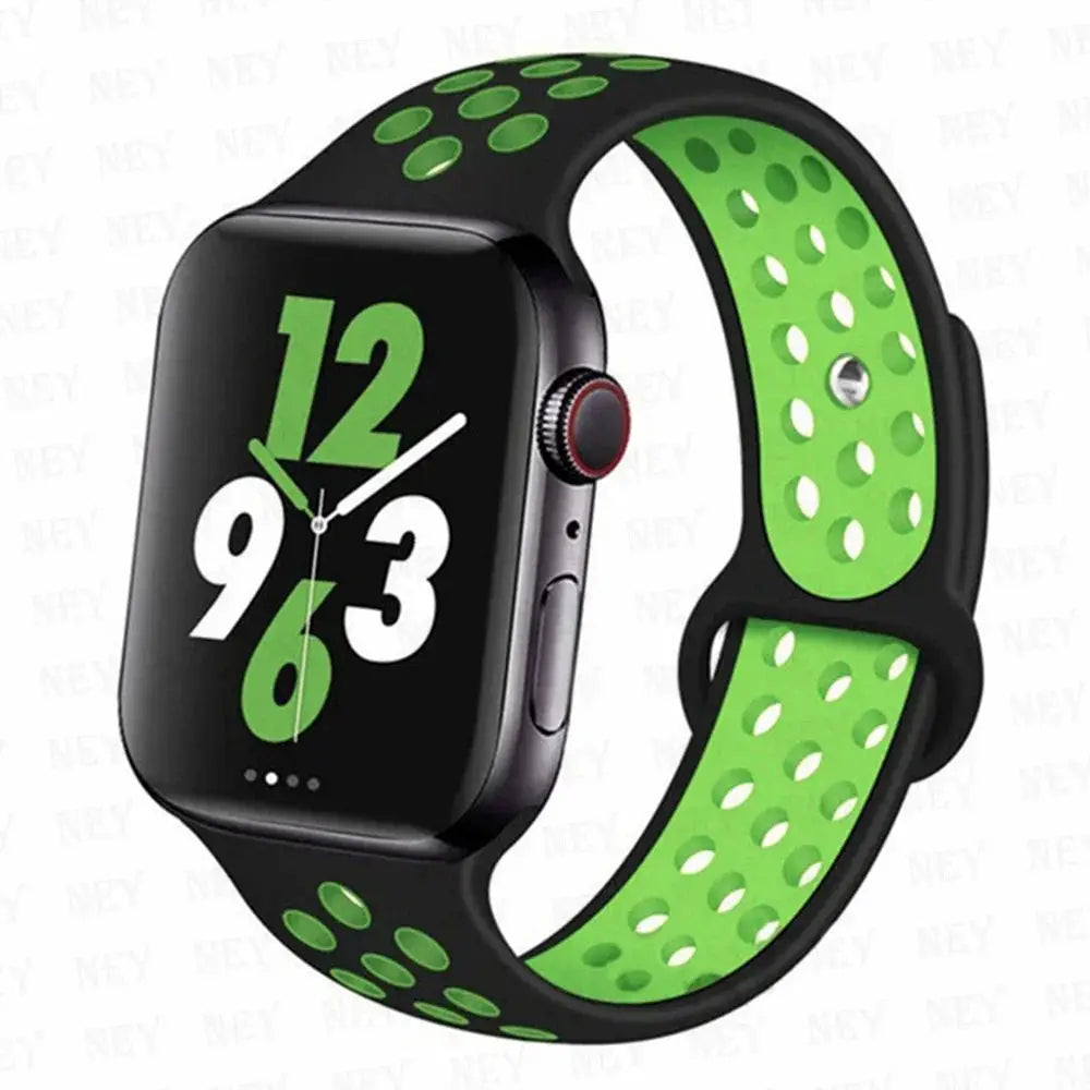 Sport strap For Apple Watch Band Ultra 49mm 44mm 45mm 38/40mm/41mm Silicone Pride Bracelet correa iWatch Series 8 7 6 4 5 3 9 SE