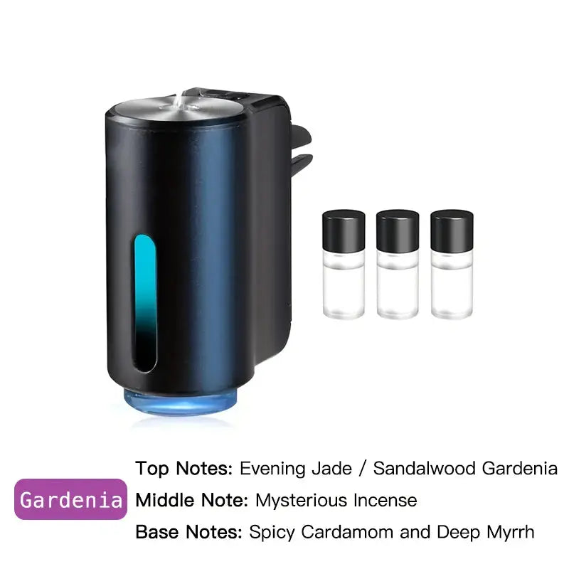 Car Diffuser Purifier Humidifier AI Aromatherapy Ionizer Freshener Essential Oil Diffuser For Vehicles