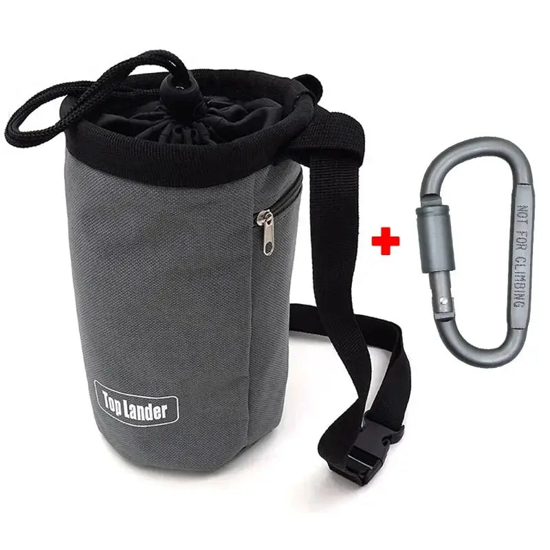 Magnesia Sack Chalk Bag With Waterproof Pocket For Rock Climbing Outdoor Bouldering And Weight Lifting