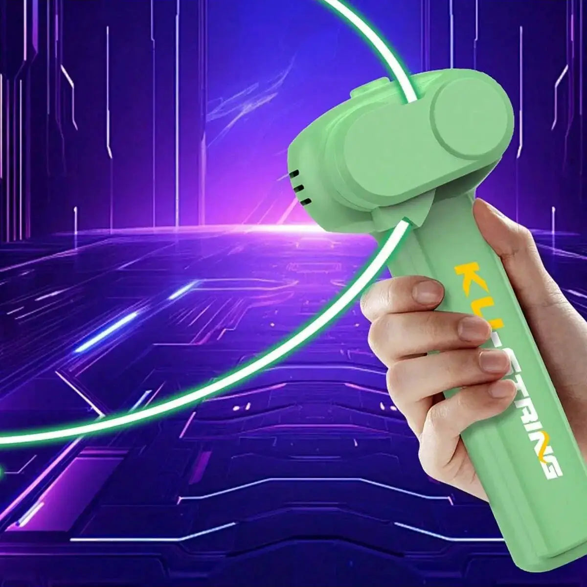 Glowing Rope Launcher Toy Flying Rope Loop For Outdoor Fun And Tricks Ideal For Festivals And Parties