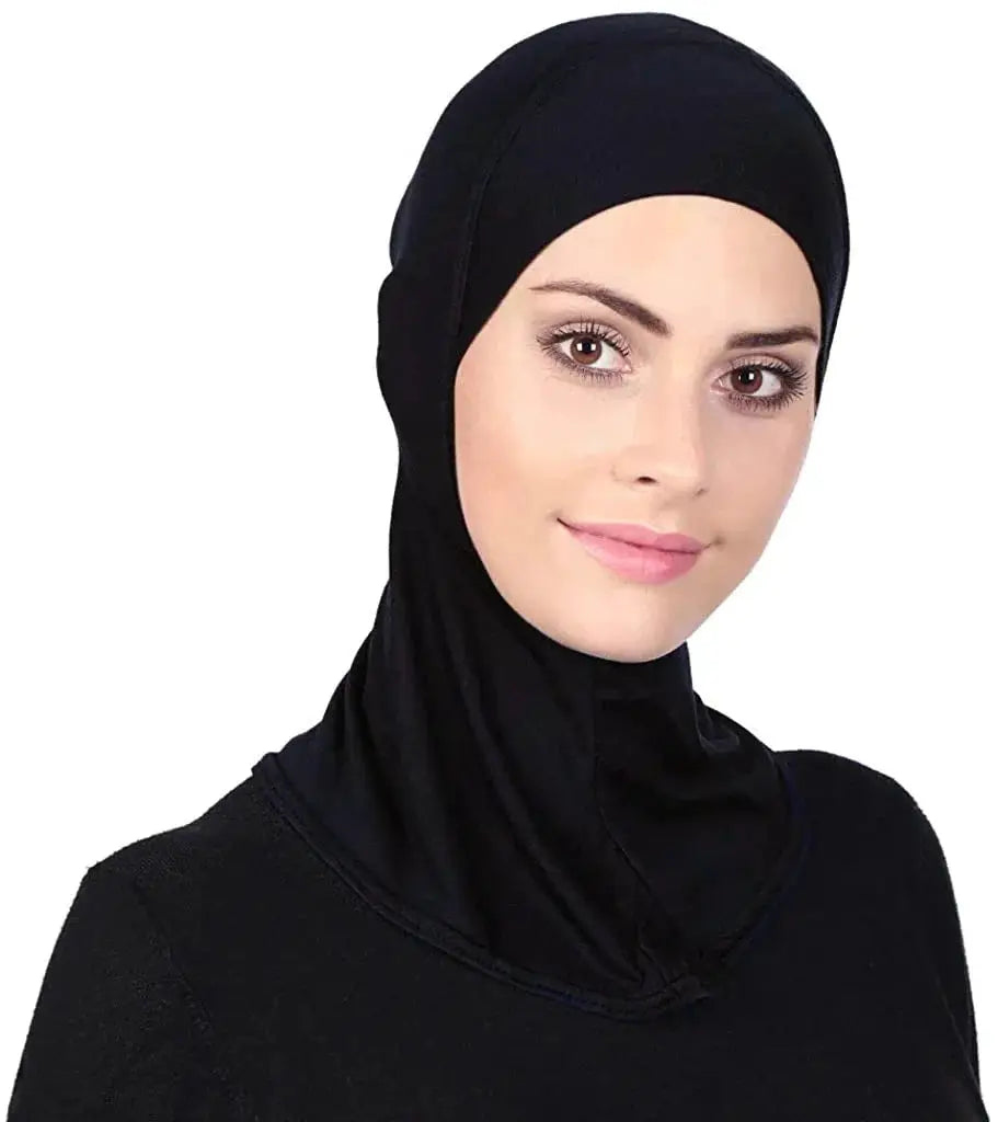 NoorModa Underscarf Hijab Cap Breathable Modal With Tatting Weaving For A Secure All Season Fit