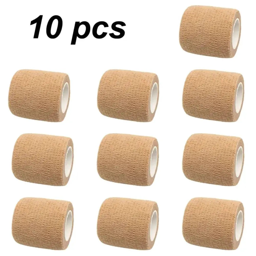 Colorful Self Adhesive Elastic Bandage Wrap Elastoplast for Knee Finger Ankle Palm Sports Injury Aid Kit Pet Tool