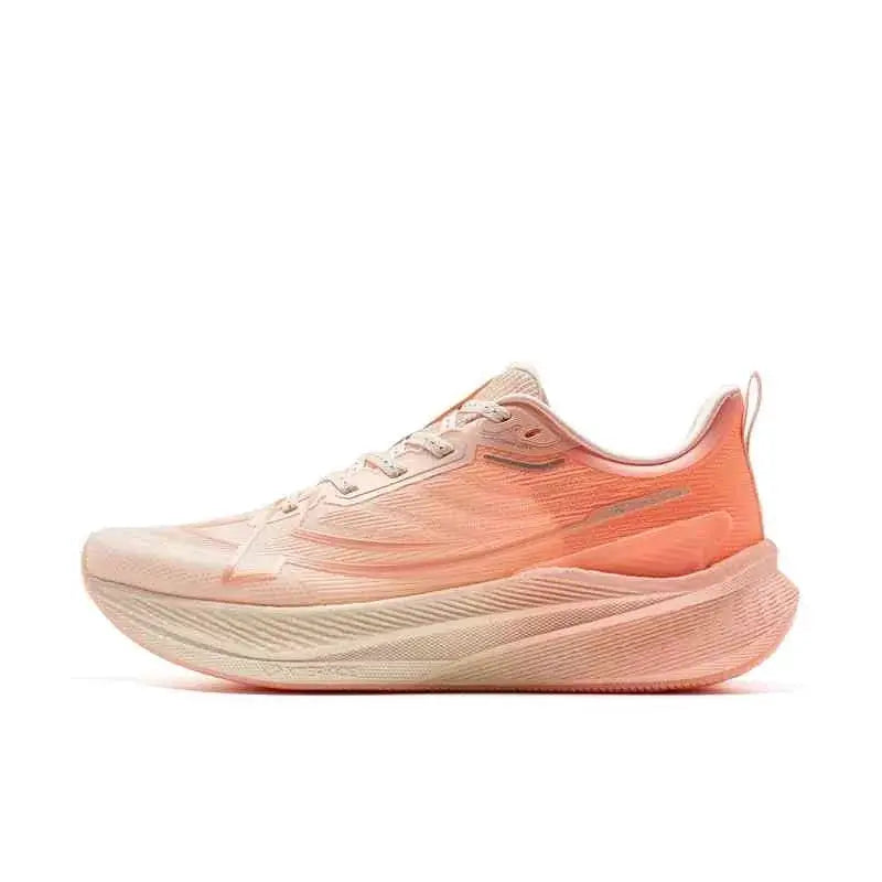 Xtep men's running shoes, peach-pink color, Simples Market