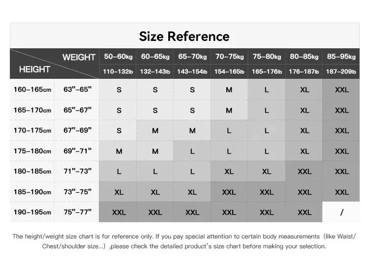 Maden men's linen-blend chino pants size reference chart by Simples Market, height–weight sizing guide.