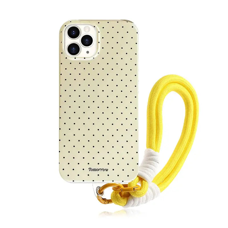 Polka Dot iPhone Case Ultra Slim Shockproof For iPhone 11 12 13 14 15 16 17 Pro Max And Air