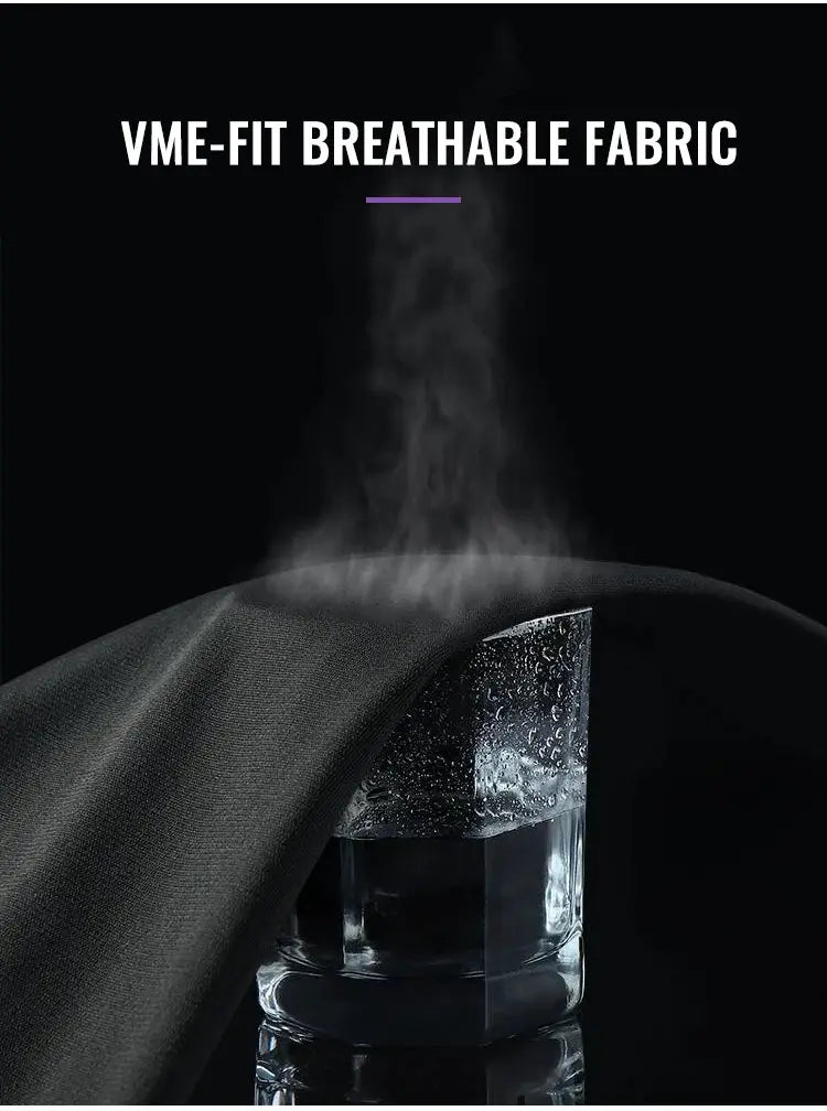 Compression pants fabric in black polyester showcasing breathable fabric concept