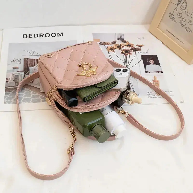 Rilibegan Women Fashion Mini Backpacks New Style for Leisure Day Trips Phone Pocket