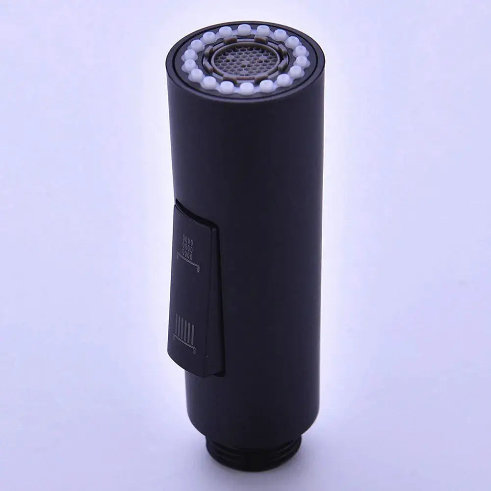 Replacement two-mode sink faucet spray head by Simples Market, black finish