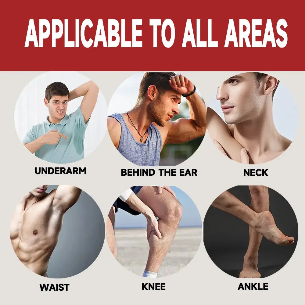Simples Market men's deodorant stick, natural formula; for armpits, neck, waist, knee, ankle, and behind-the-ear areas.