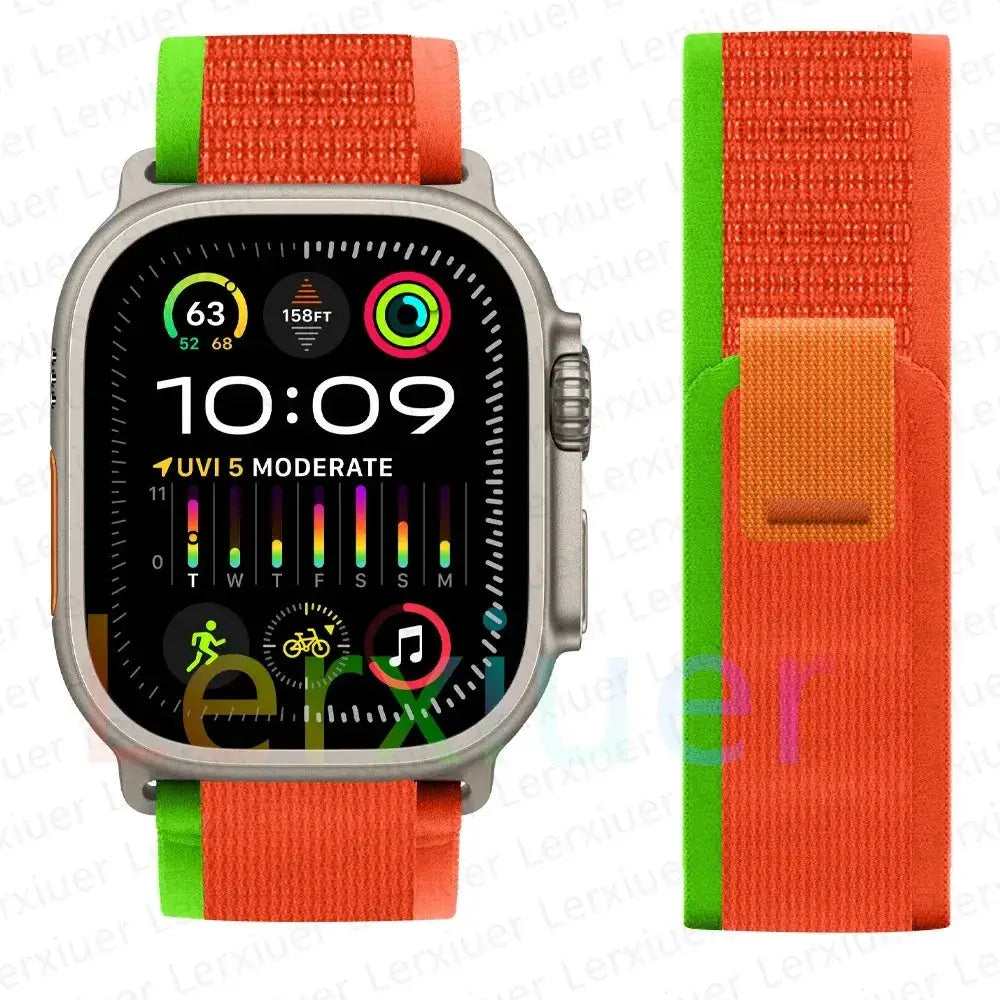 trail loop For apple watch ultra 3 2 Band 49mm 44mm 40mm 45mm 41mm 42mm correa bracelet iWatch series 7 se 8 9 10 11 46mm straps