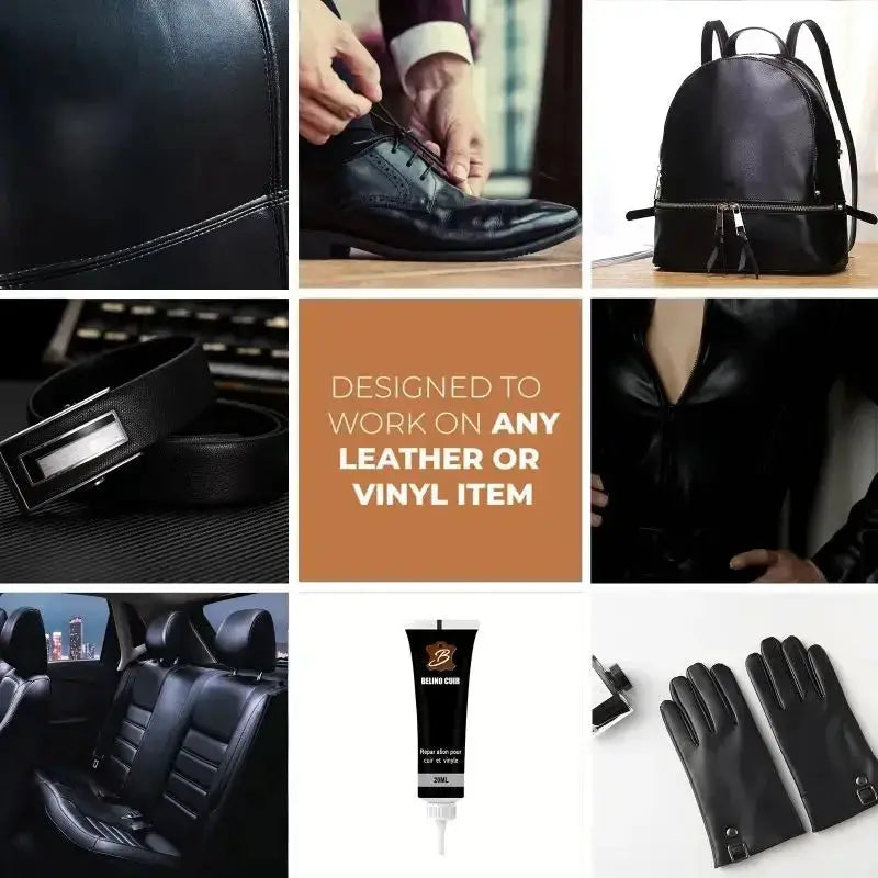 20ml Leather Repair Gel for Car Seats and Leather Surfaces Refurbishing Cream Paste for Car Maintenance