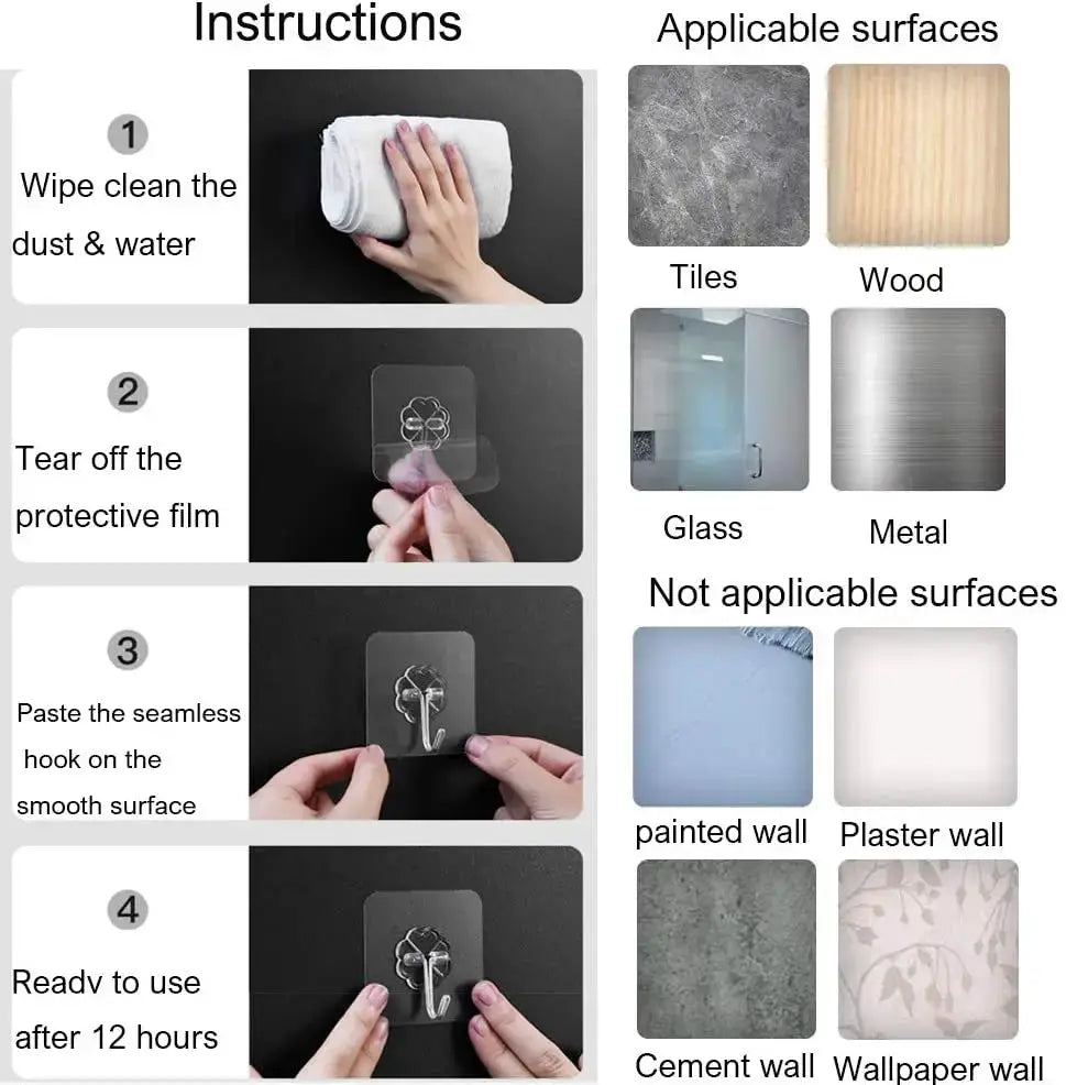 Simples Market acrylic fogless shower mirror for travel, anti-fog shaving and makeup.