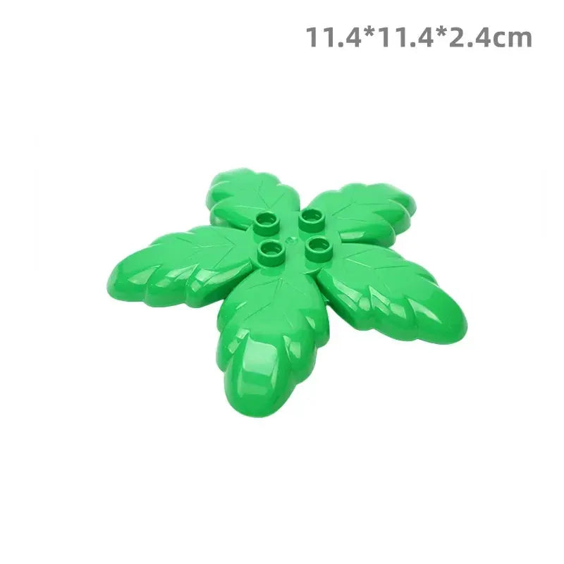 Big Outdoor Building Blocks Forest Plant Series Set For Farm Garden Decor And Kids Toys Bricks