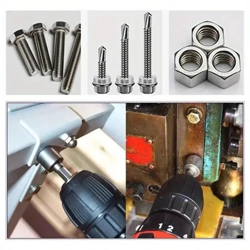 Slade 9 14 23 Piece Hex Socket Sleeve Nut Driver Set 5mm To 13mm Chromium Vanadium Steel