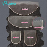 Phashion HD lace fronts: 13x6 and 13x4 with 4x4 and 5x5 closures in natural black 100% human hair, Simples Market