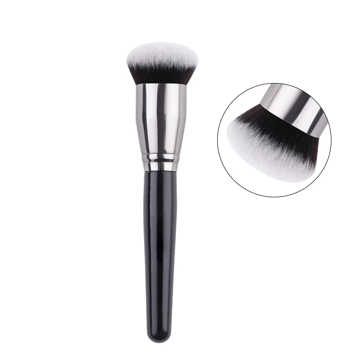 SilkLine Ultra Thin Foundation Brush For Precise Contour And Flawless Cream Makeup Blending