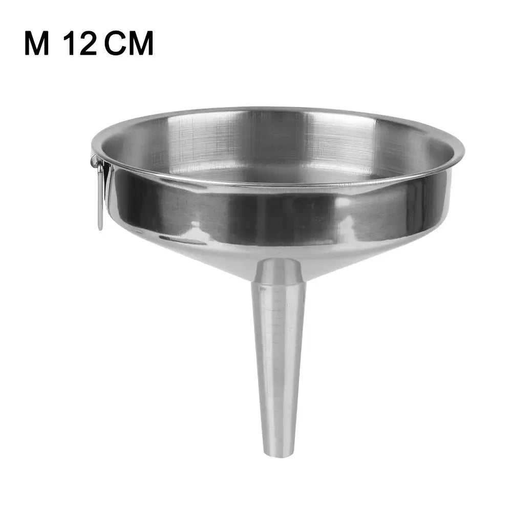 NICEYARD Eco Friendly Metal Funnel For Canning And Kitchen Tools Wide Mouth Bar Wine And Oil Flask