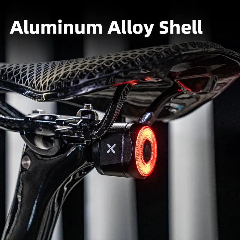 XOSS XR Pro Taillight Auto Brake Sensing Waterproof Rechargeable Bicycle Rear Lamp LED
