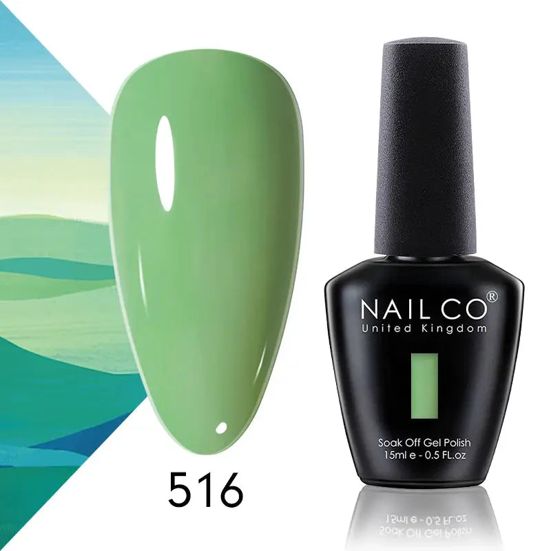 Nailco 131 Colors Gel Nail Polish LED Gel 15ml Vibrant Long Lasting Hybrid Varnish For Manicure