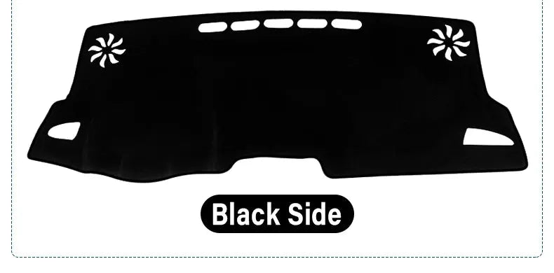Dashboard sun shade cover for Toyota Corolla E210, black