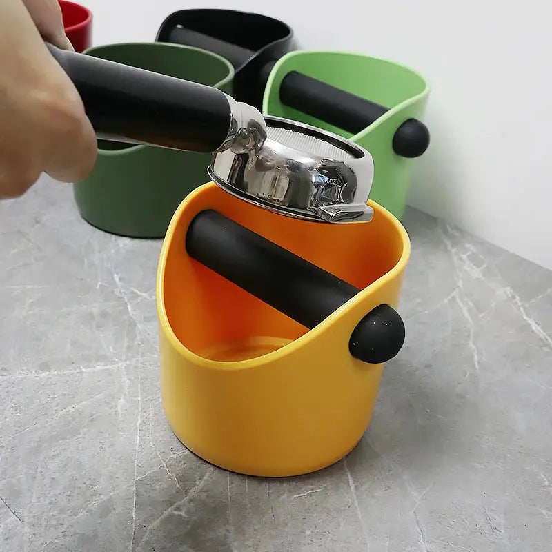 Coffee Knock Box Espresso Grounds Dump Bin With Anti Slip Base For Barista Accessories And Tools